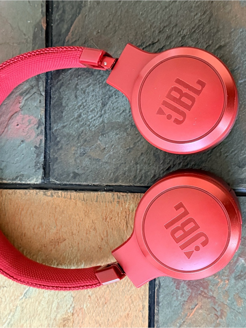 JBL Red On-Ear Foldable Headphones